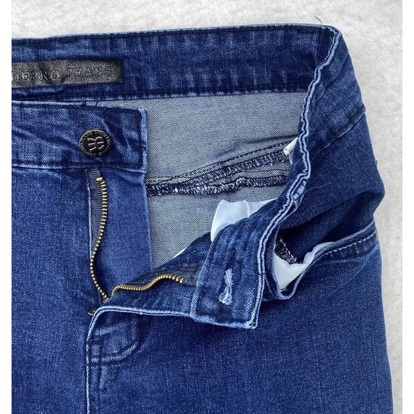 Moderno Men’s Jeans Blue Slim Fit Size 30x30 Pants Dark Wash MJAD016 Mid-Rise - Picture 9 of 12